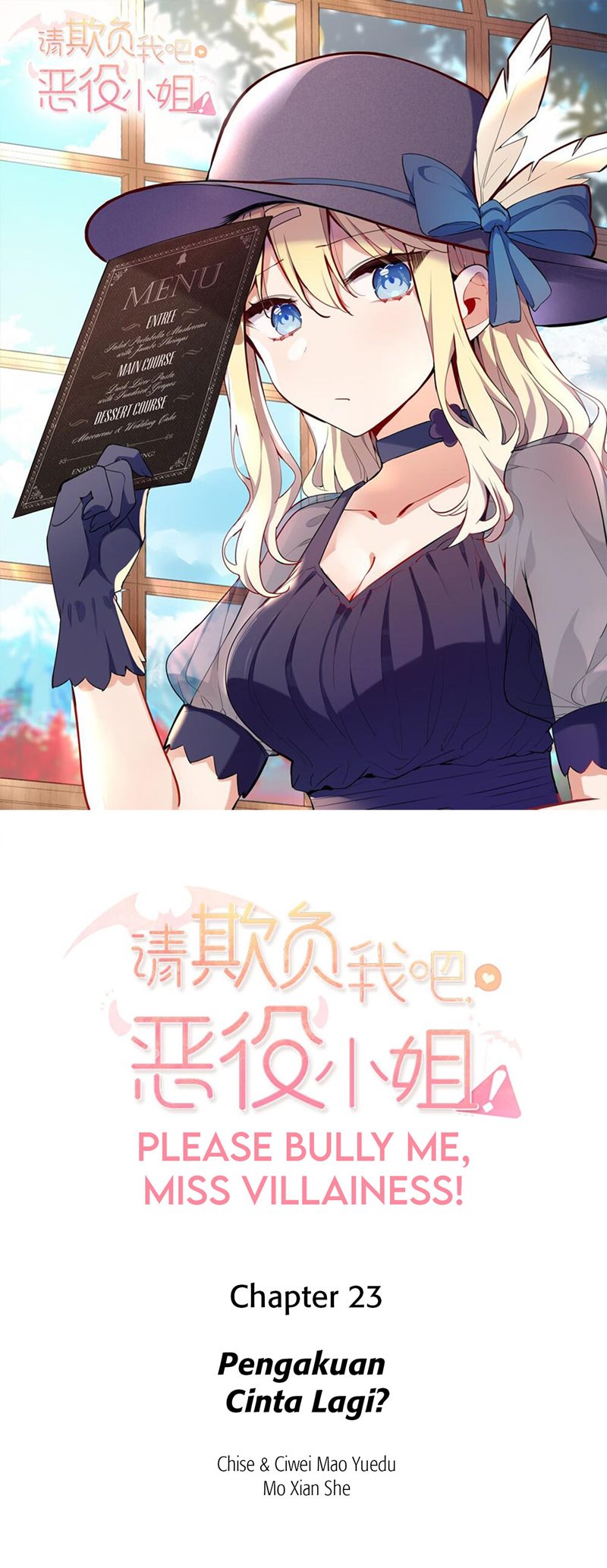 Please Bully Me, Miss Villainess! chapter 23