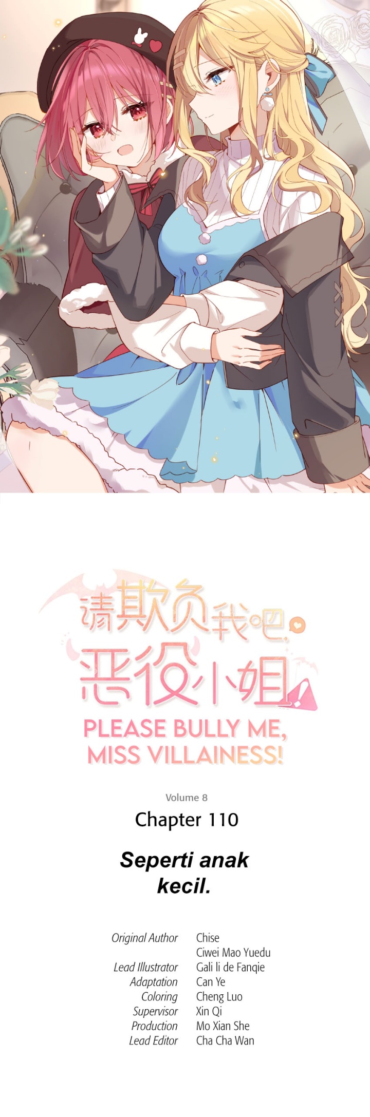 Please Bully Me, Miss Villainess! chapter 110