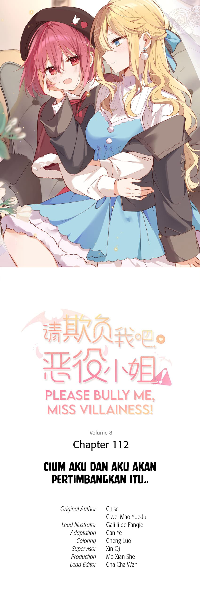 Please Bully Me, Miss Villainess! chapter 112