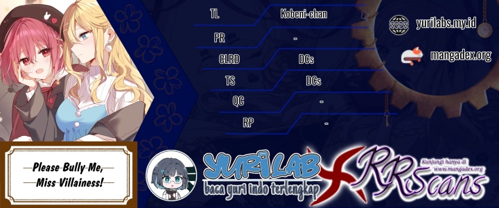 Please Bully Me, Miss Villainess! Chapter 119 Bahasa Indonesia