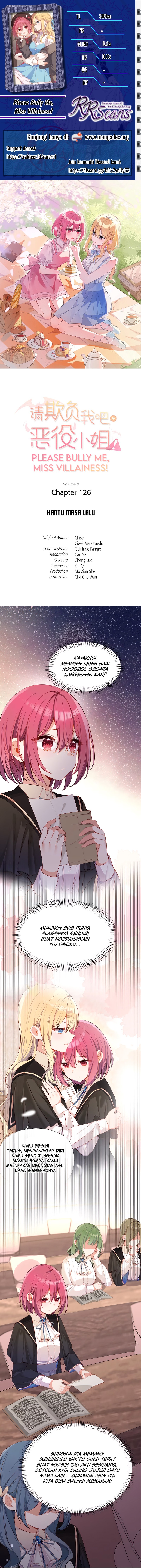Please Bully Me, Miss Villainess! Chapter 126 Bahasa Indonesia