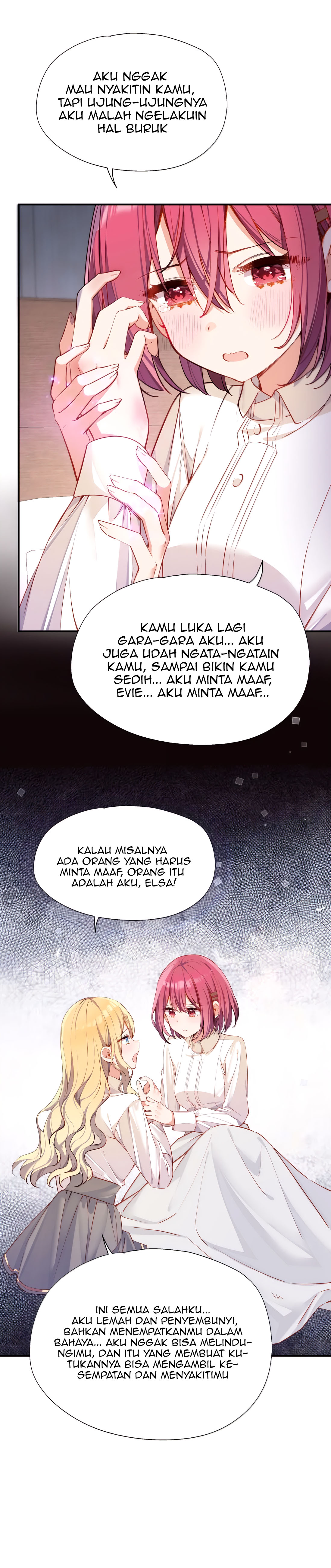 Please Bully Me, Miss Villainess! Chapter 129 Bahasa Indonesia