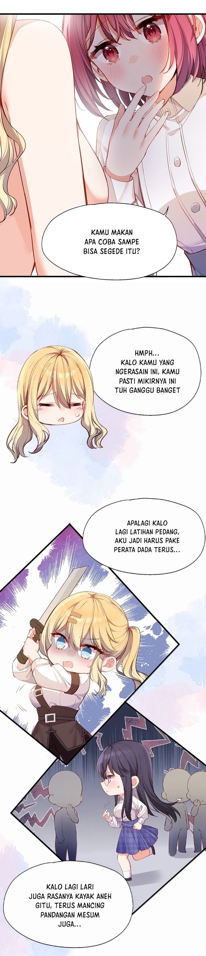 Please Bully Me, Miss Villainess! Chapter 133 Bahasa Indonesia