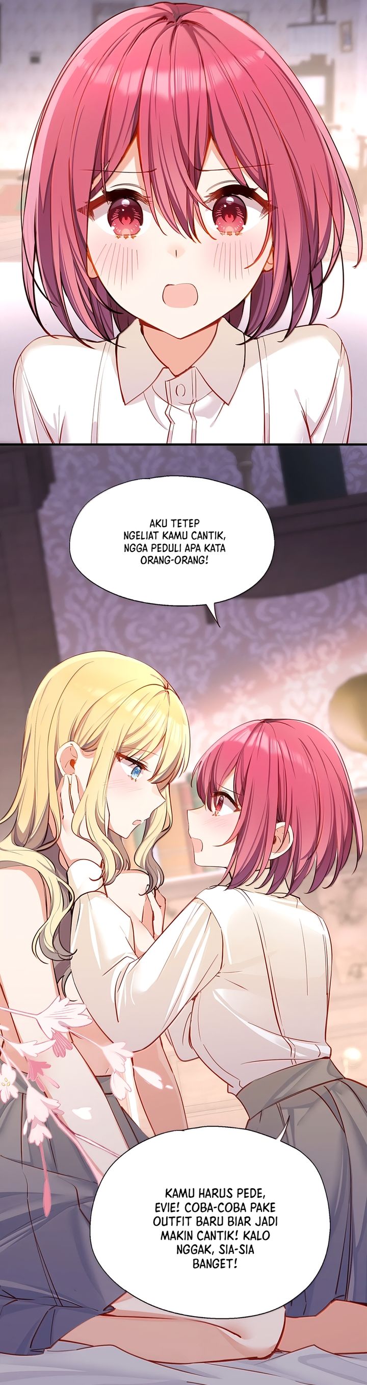 Please Bully Me, Miss Villainess! Chapter 133 Bahasa Indonesia