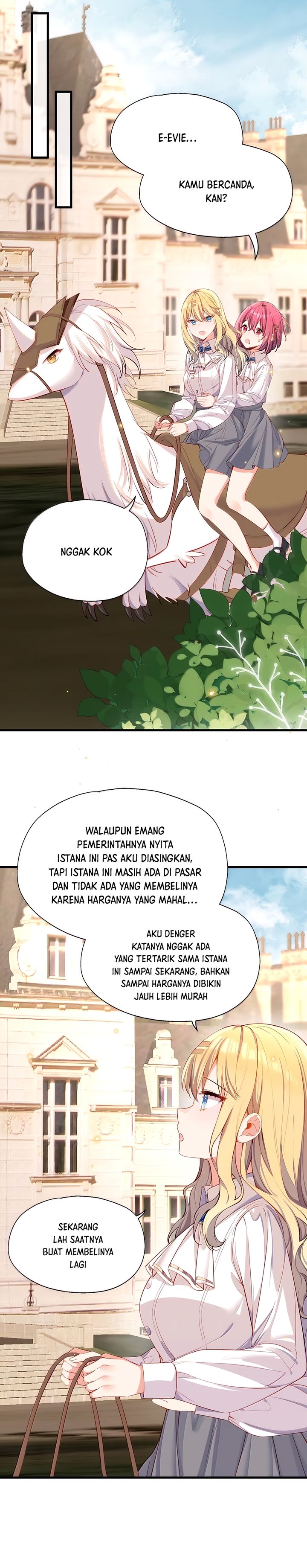 Please Bully Me, Miss Villainess! Chapter 135 Bahasa Indonesia