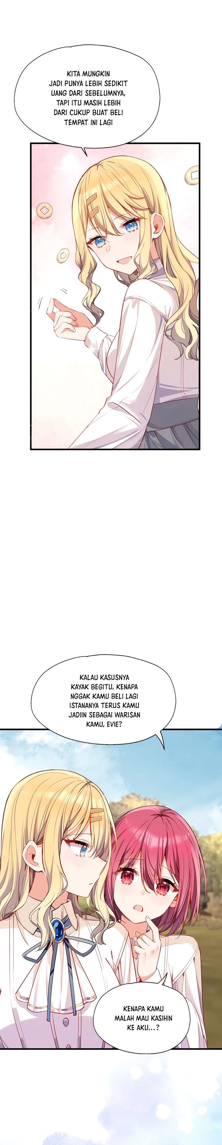 Please Bully Me, Miss Villainess! Chapter 135 Bahasa Indonesia