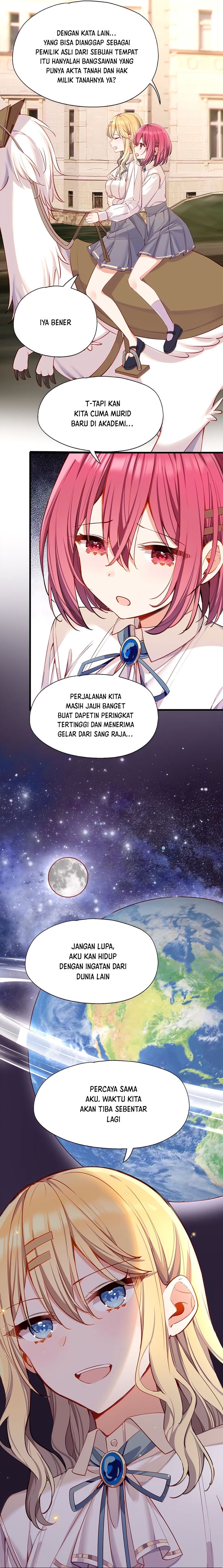 Please Bully Me, Miss Villainess! Chapter 135 Bahasa Indonesia