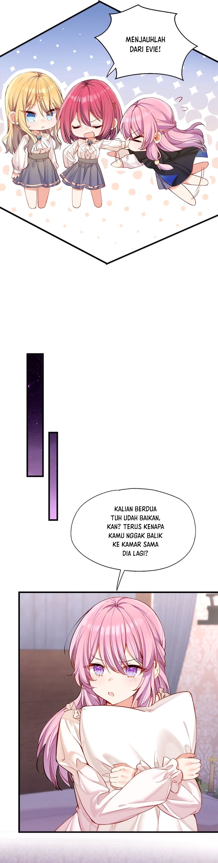 Please Bully Me, Miss Villainess! Chapter 135 Bahasa Indonesia