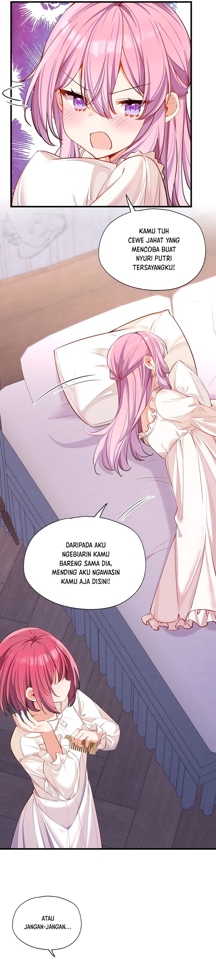 Please Bully Me, Miss Villainess! Chapter 135 Bahasa Indonesia