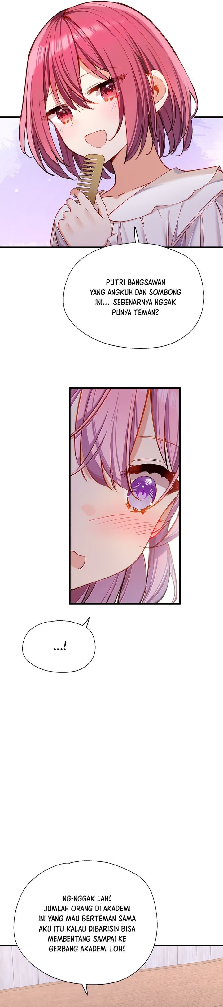 Please Bully Me, Miss Villainess! Chapter 135 Bahasa Indonesia