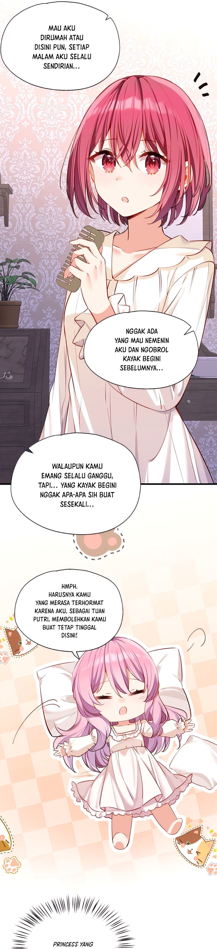 Please Bully Me, Miss Villainess! Chapter 135 Bahasa Indonesia