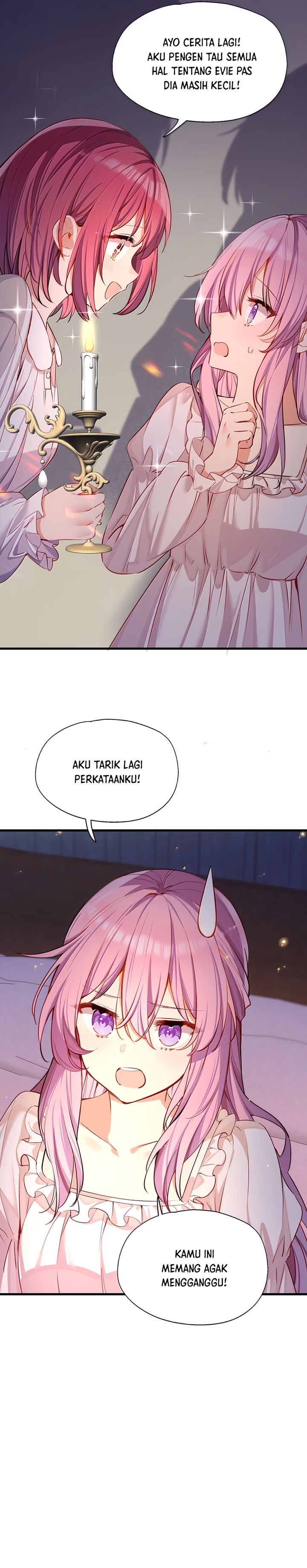 Please Bully Me, Miss Villainess! Chapter 135 Bahasa Indonesia