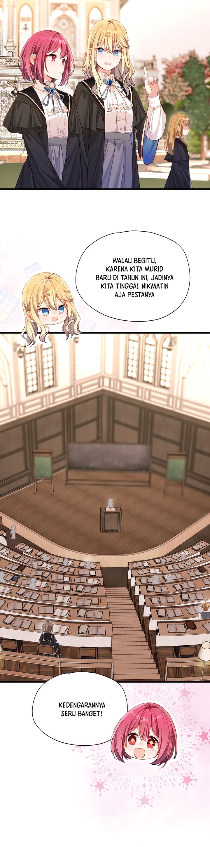 Please Bully Me, Miss Villainess! Chapter 136 Bahasa Indonesia
