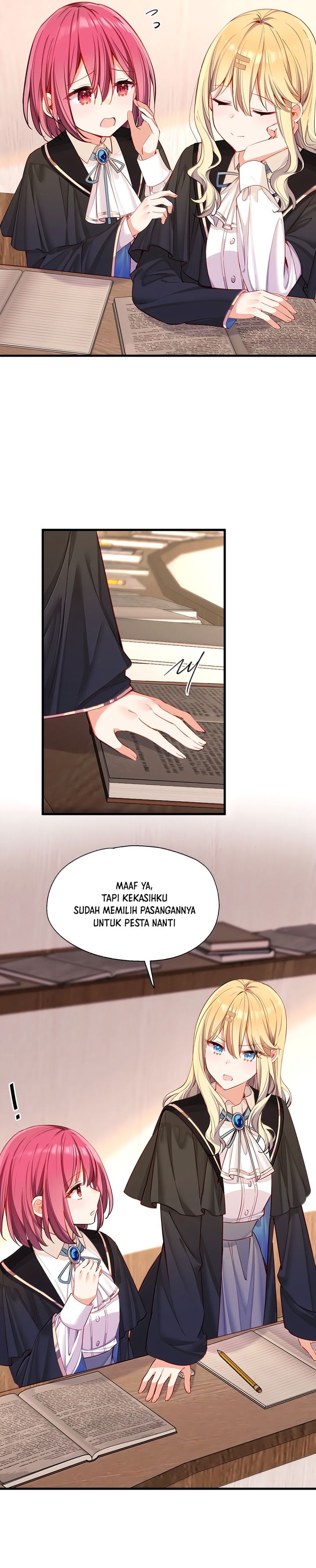 Please Bully Me, Miss Villainess! Chapter 136 Bahasa Indonesia