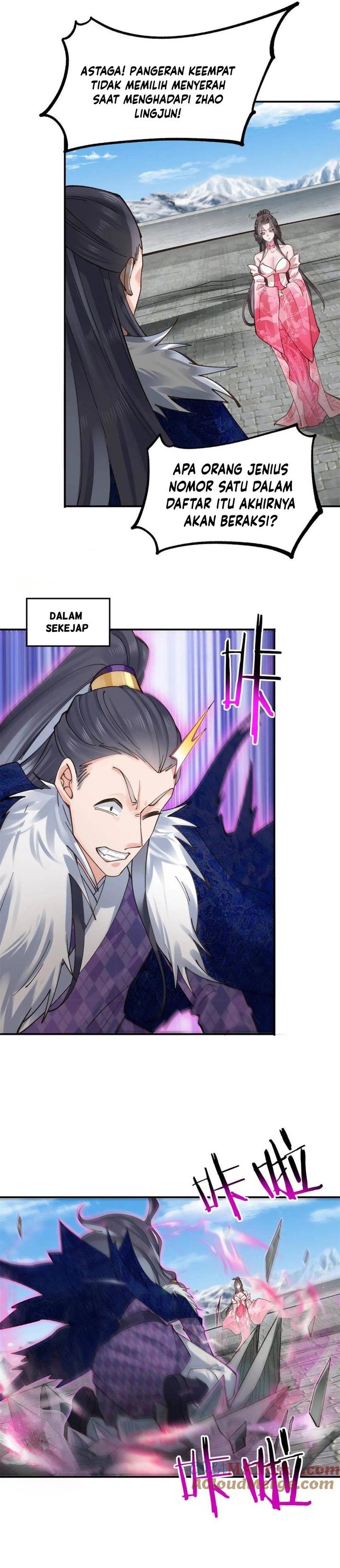 Please Don’t Show Your Son Chapter 180 Bahasa Indonesia