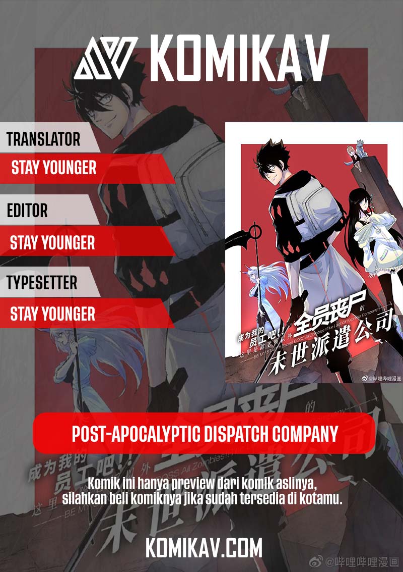 Post-apocalyptic Dispatch Company Chapter 01.1 Bahasa Indonesia