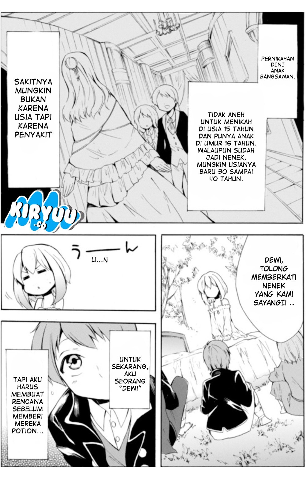 Potion-danomi de Ikinobimasu! Chapter 05.1 Bahasa Indonesia