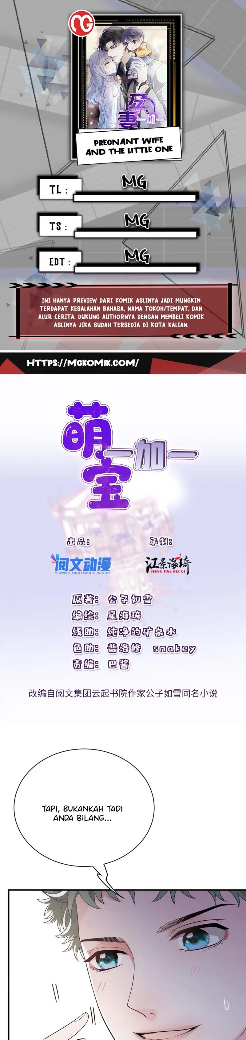 Pregnant Wife, One Plus One Chapter 204 Bahasa Indonesia