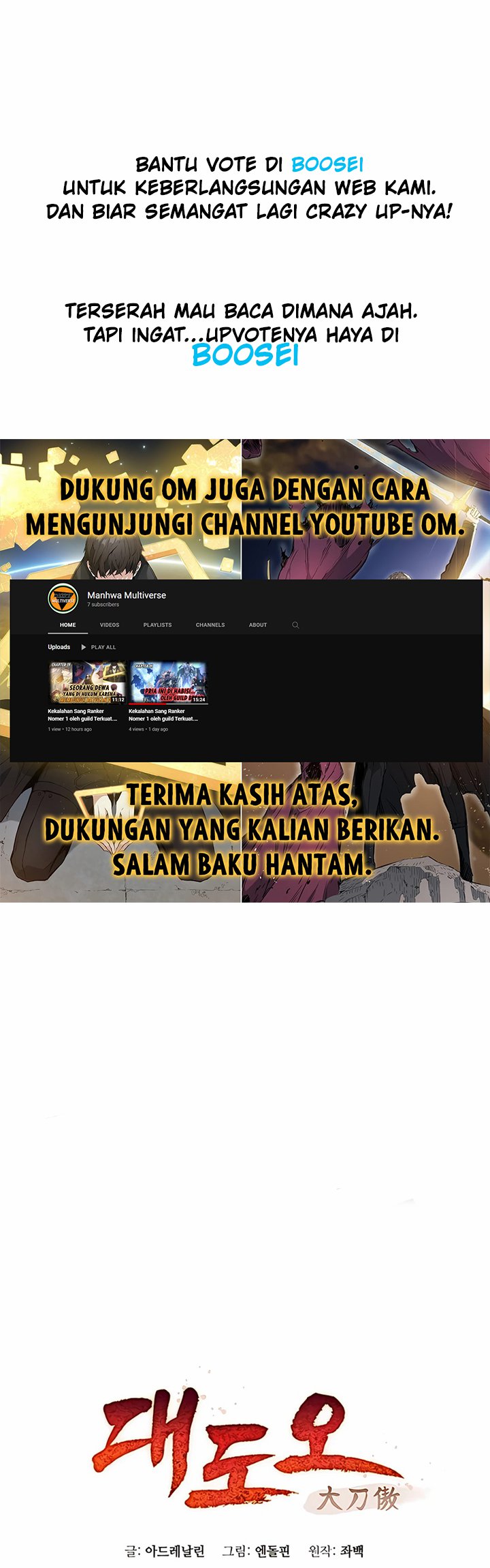 Pride Of The Blade Chapter 01 Bahasa Indonesia