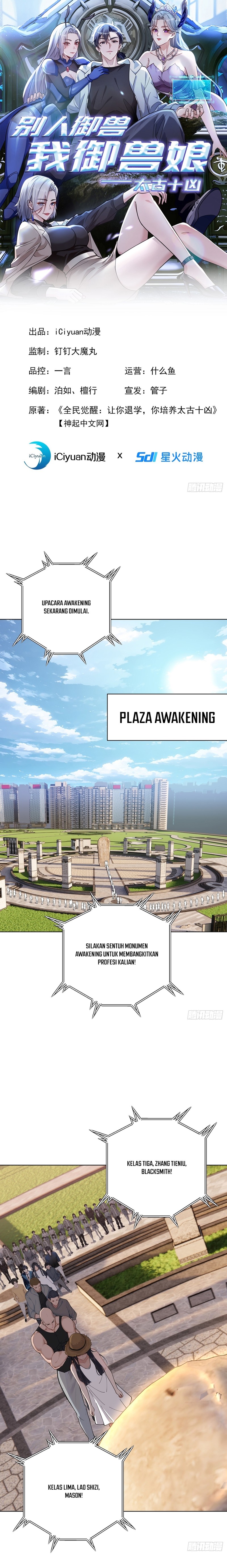 Primordial Ten Fiends: Others Tame Beasts I Tame Beast Girls Chapter 01 Bahasa Indonesia