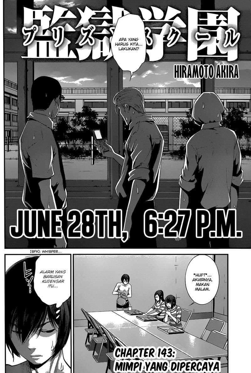 Prison School chapter 143