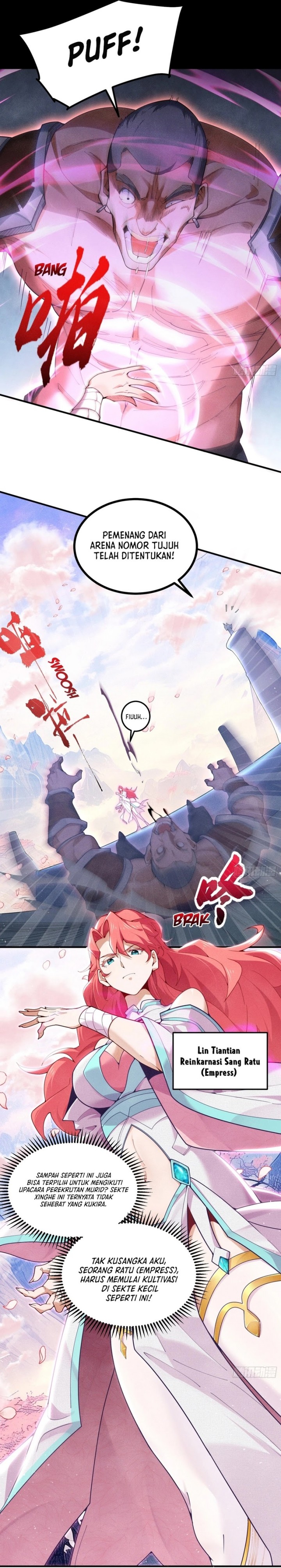 Qi Refining Level 3000 Accept the Empress as your disciple chapter 1