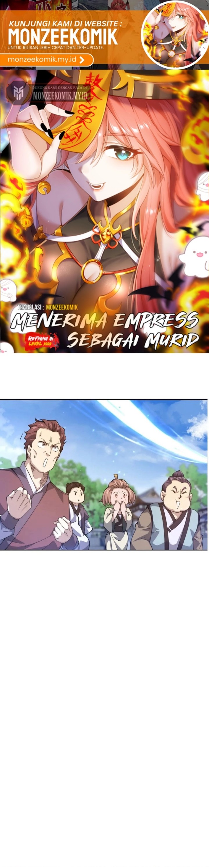 Qi Refining Level 3000 Accept the Empress as your disciple Chapter 09 Bahasa Indonesia