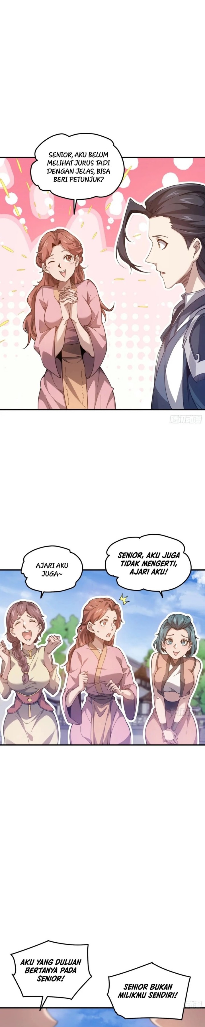 Qi Refining Level 3000 Accept the Empress as your disciple Chapter 09 Bahasa Indonesia