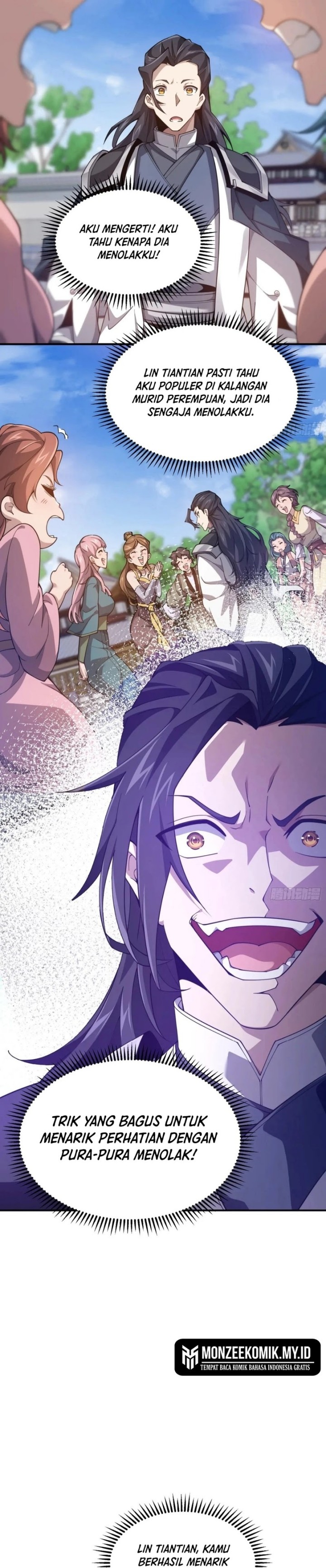 Qi Refining Level 3000 Accept the Empress as your disciple Chapter 09 Bahasa Indonesia