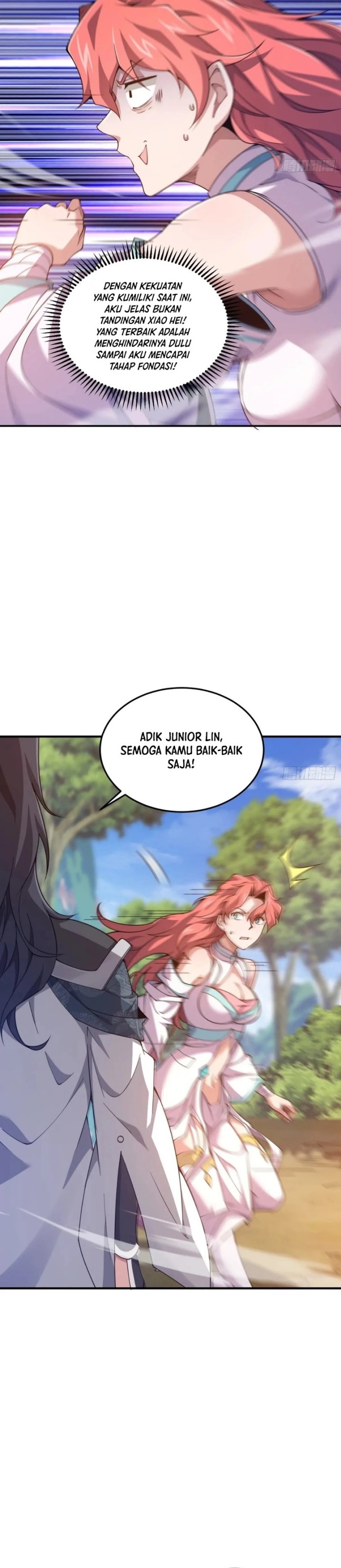 Qi Refining Level 3000 Accept the Empress as your disciple Chapter 09 Bahasa Indonesia