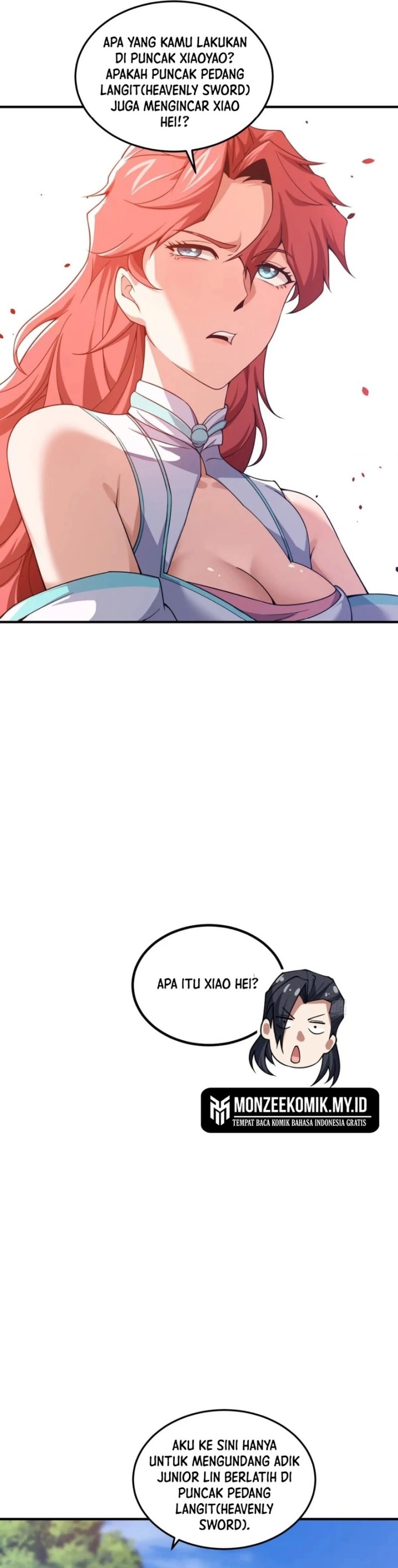 Qi Refining Level 3000 Accept the Empress as your disciple Chapter 09 Bahasa Indonesia