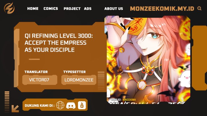 Qi Refining Level 3000 Accept the Empress as your disciple chapter 17