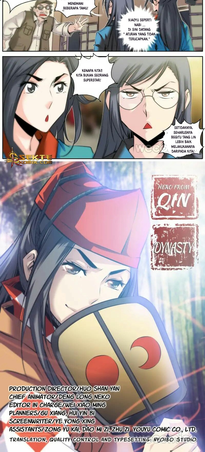 Qin Xia Chapter 30 Bahasa Indonesia