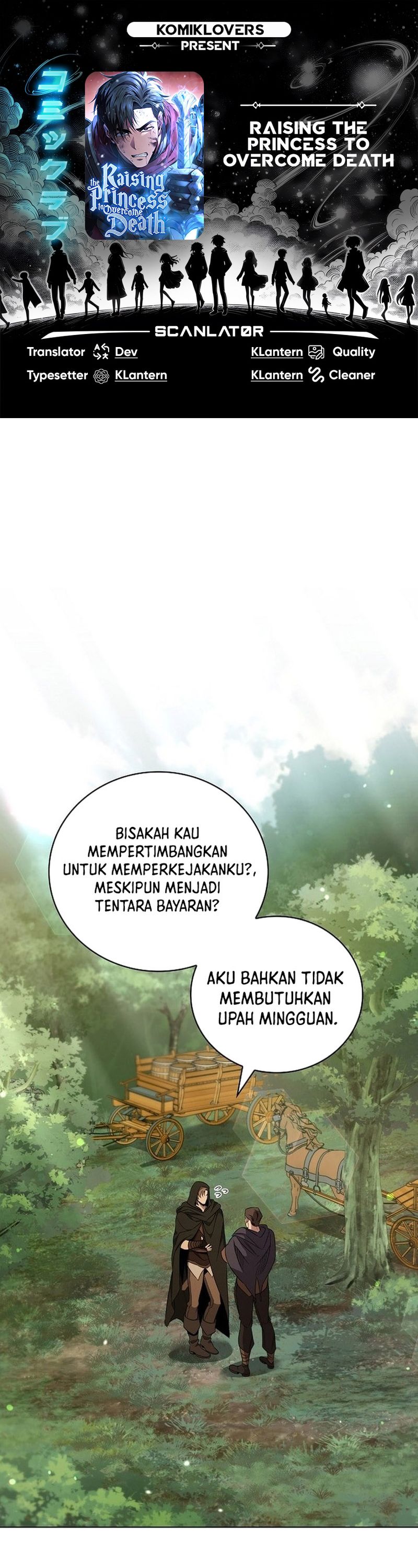 Raising the Princess to Overcome Death Chapter 28 Bahasa Indonesia