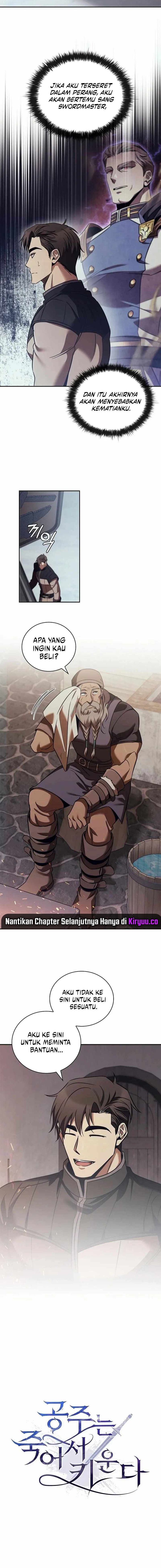 Raising the Princess to Overcome Death Chapter 58 Bahasa Indonesia