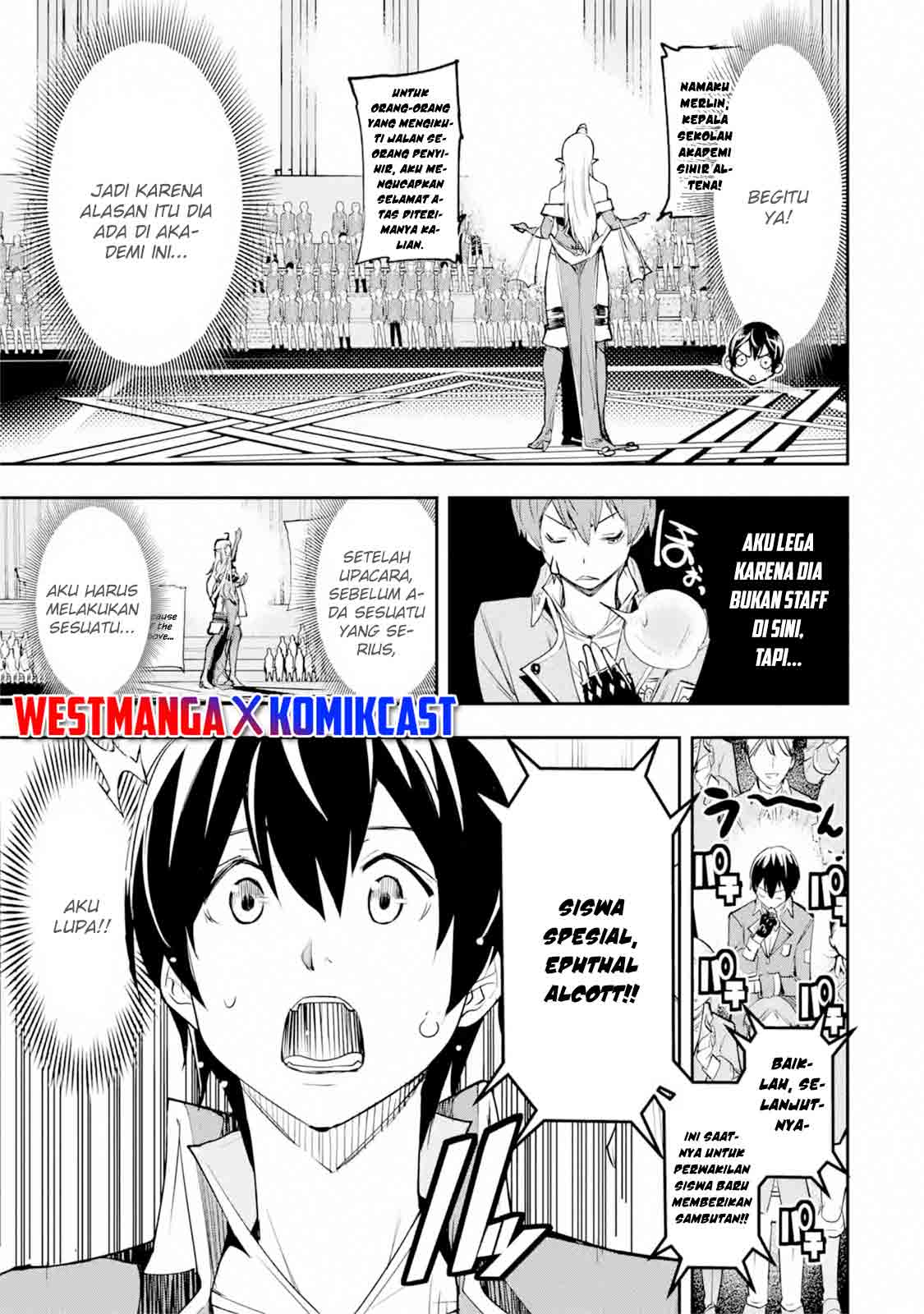 Rakudai Kenja Gakuin no Musou ~ Nidome no Tensei, S Rank Cheat Majutsushi Boukenroku chapter 8