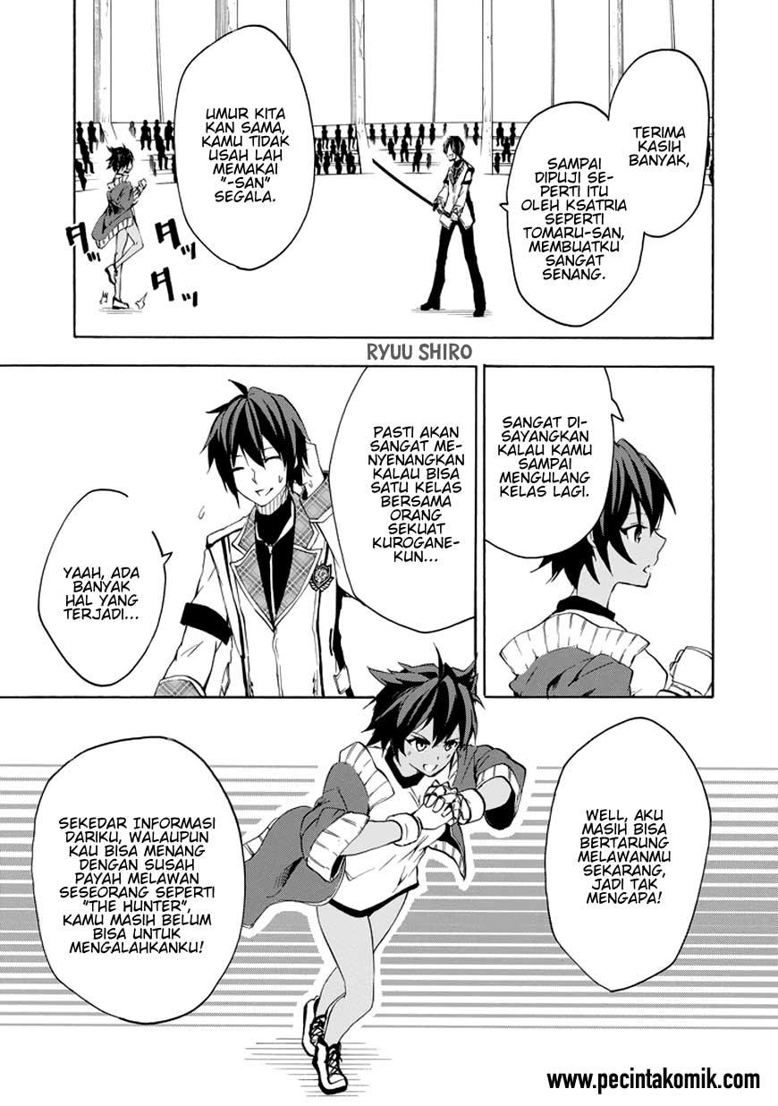 Rakudai Kishi no Cavalry Chapter 11 Bahasa Indonesia