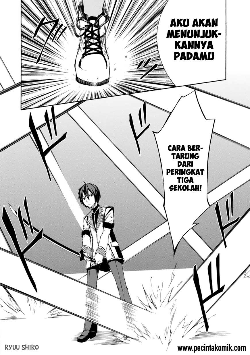 Rakudai Kishi no Cavalry Chapter 11 Bahasa Indonesia