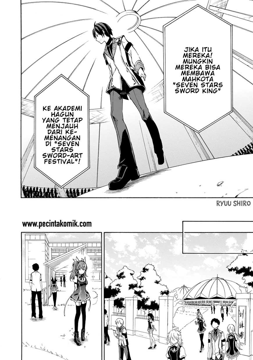 Rakudai Kishi no Cavalry Chapter 11 Bahasa Indonesia