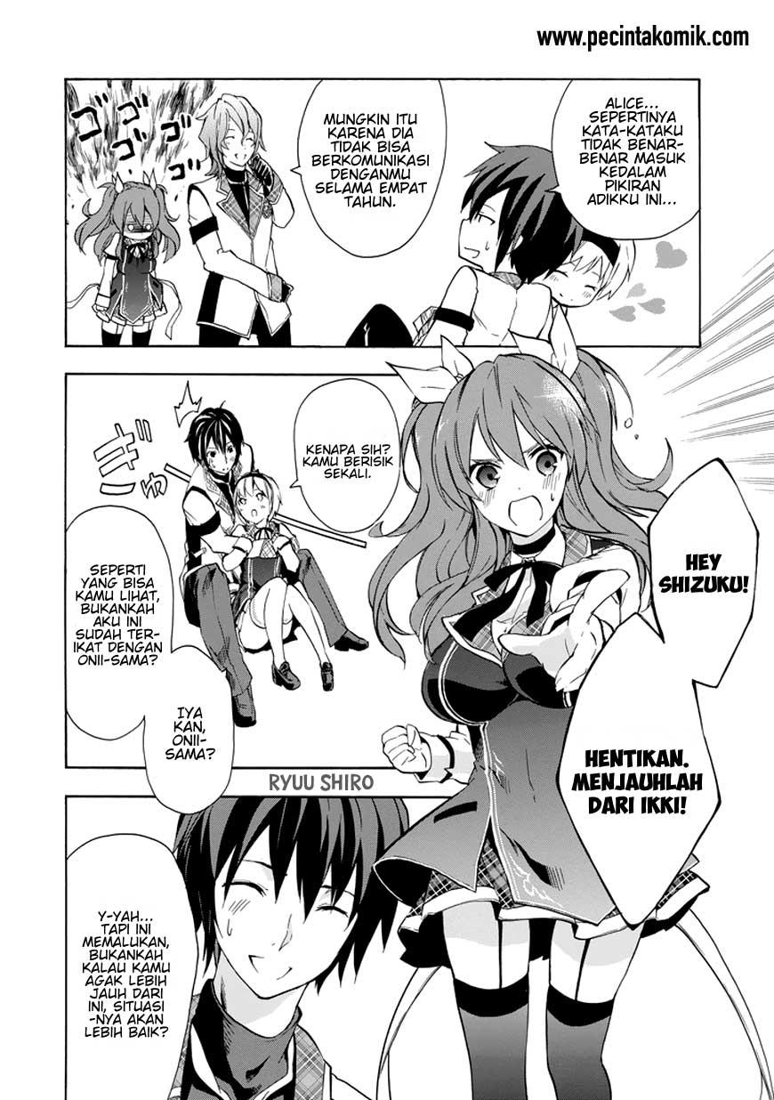 Rakudai Kishi no Cavalry Chapter 11 Bahasa Indonesia