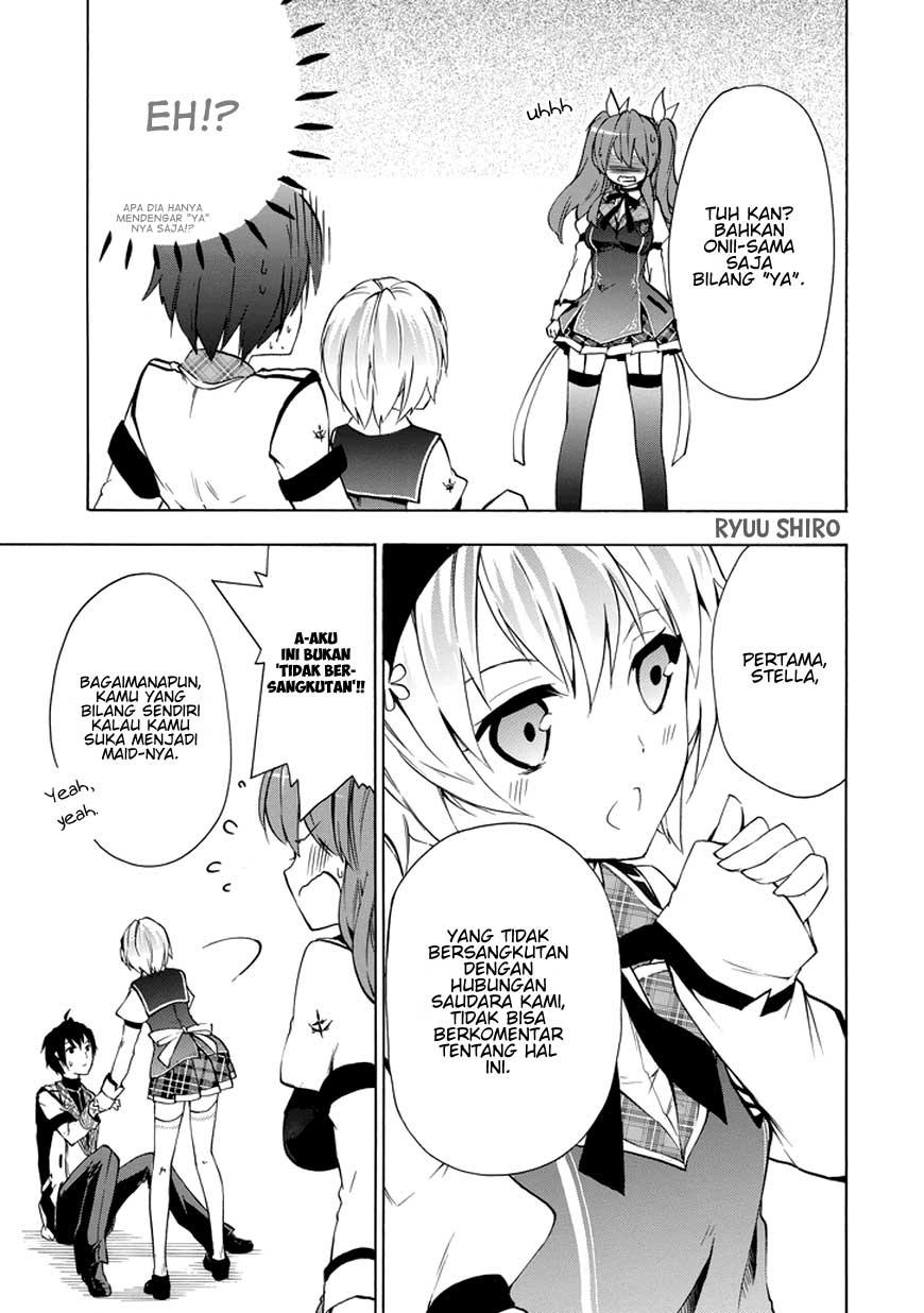 Rakudai Kishi no Cavalry Chapter 11 Bahasa Indonesia