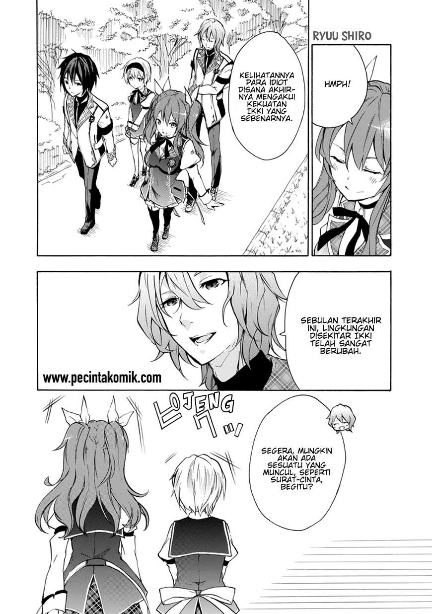 Rakudai Kishi no Cavalry Chapter 11 Bahasa Indonesia