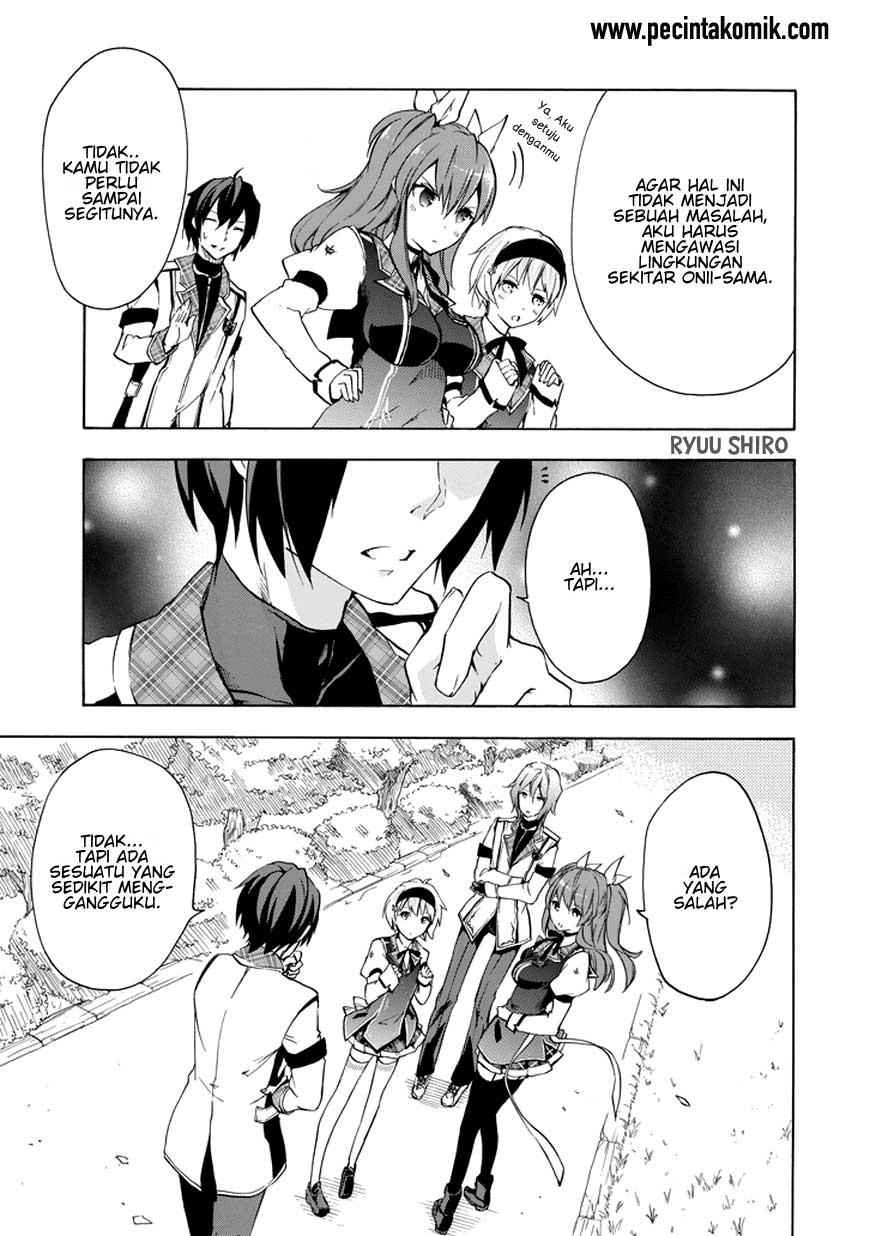 Rakudai Kishi no Cavalry Chapter 11 Bahasa Indonesia