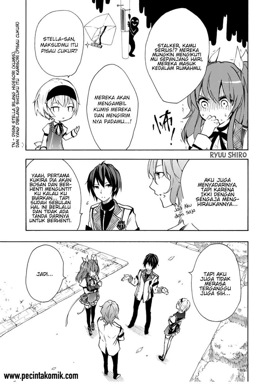 Rakudai Kishi no Cavalry Chapter 11 Bahasa Indonesia