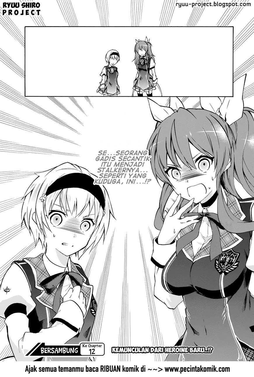 Rakudai Kishi no Cavalry Chapter 11 Bahasa Indonesia