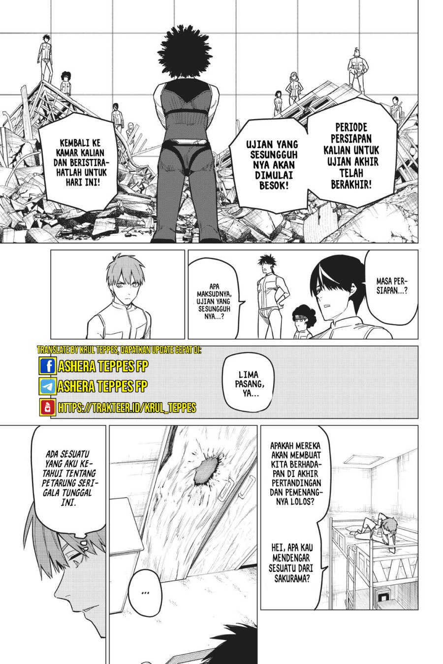 Ranger Reject (Sentai Daishikkaku) Chapter 17 Bahasa Indonesia