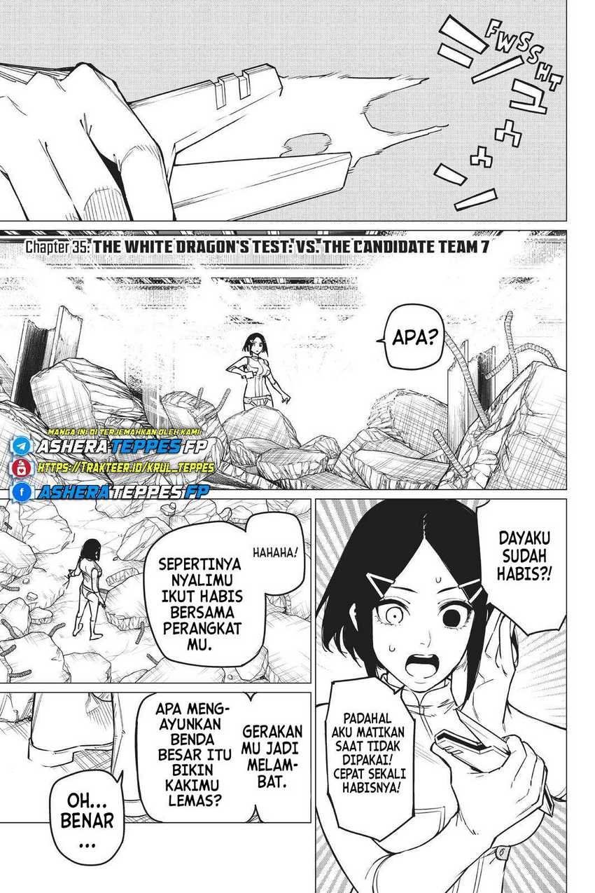 Ranger Reject (Sentai Daishikkaku) Chapter 35 Bahasa Indonesia