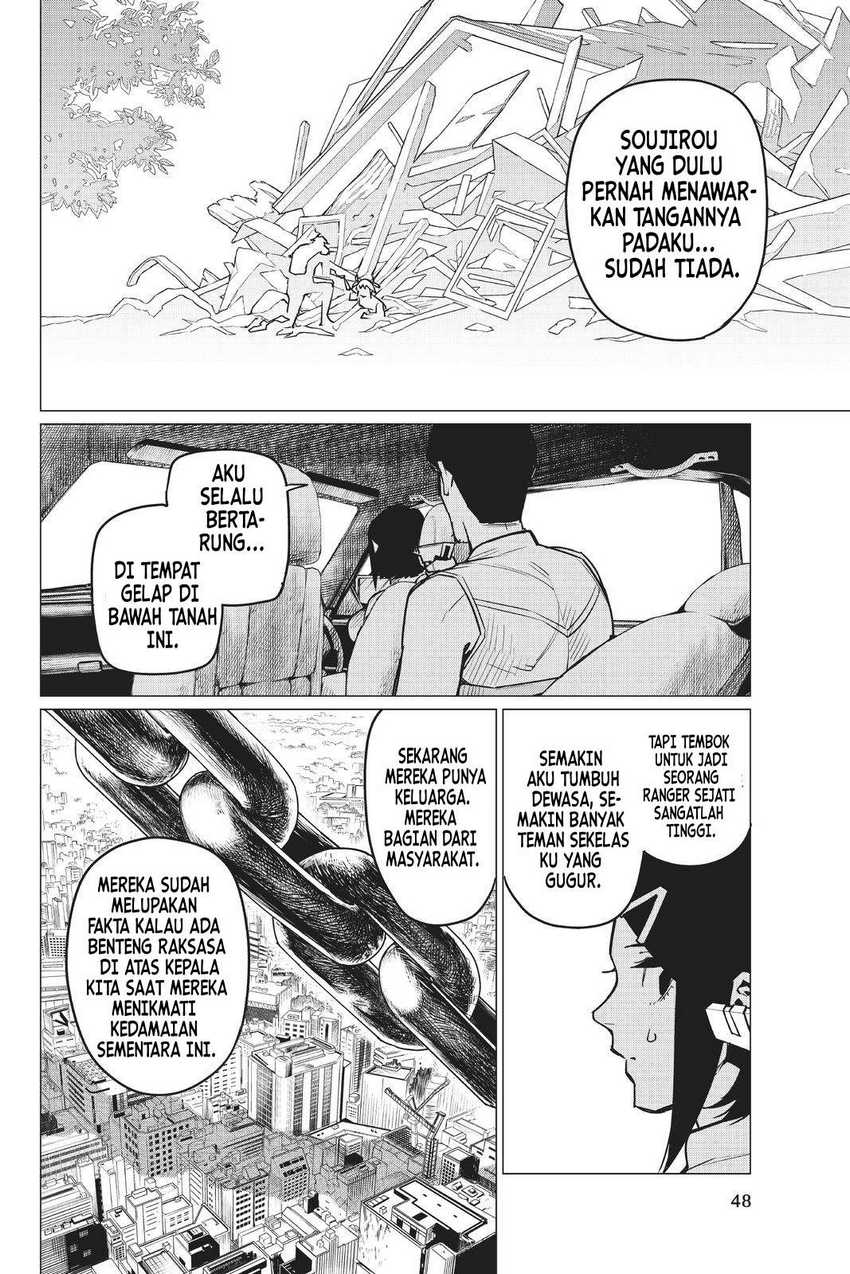 Ranger Reject (Sentai Daishikkaku) Chapter 35 Bahasa Indonesia