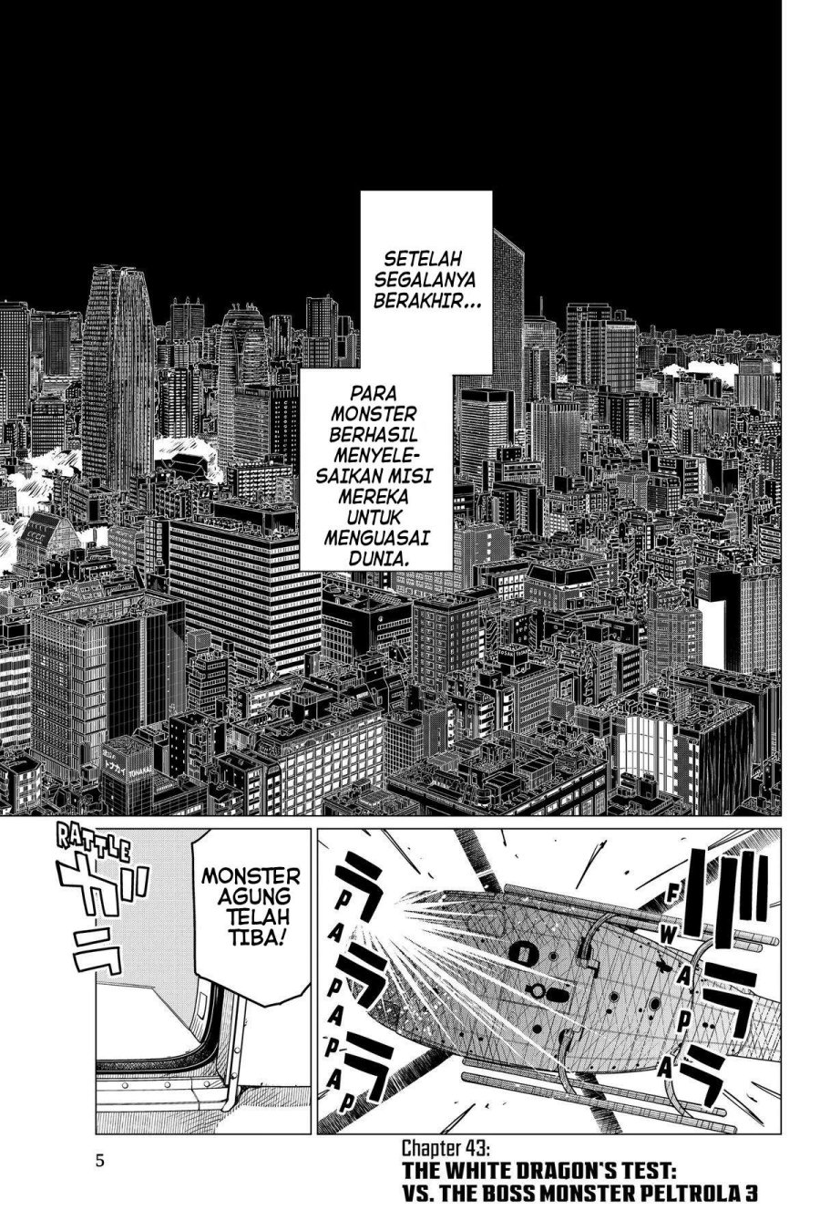 Ranger Reject (Sentai Daishikkaku) Chapter 43 Bahasa Indonesia