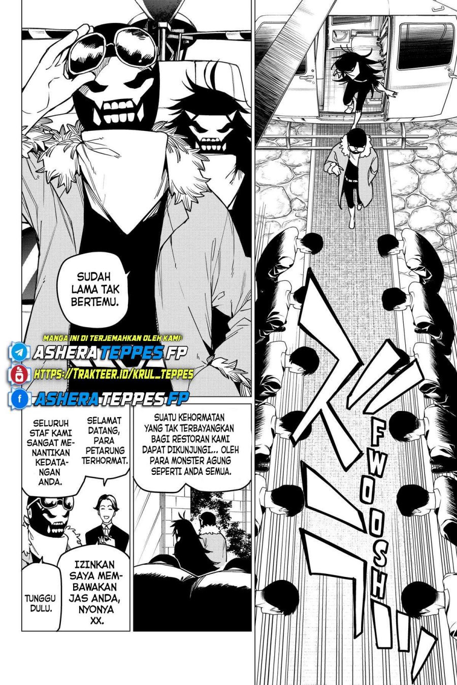 Ranger Reject (Sentai Daishikkaku) Chapter 43 Bahasa Indonesia